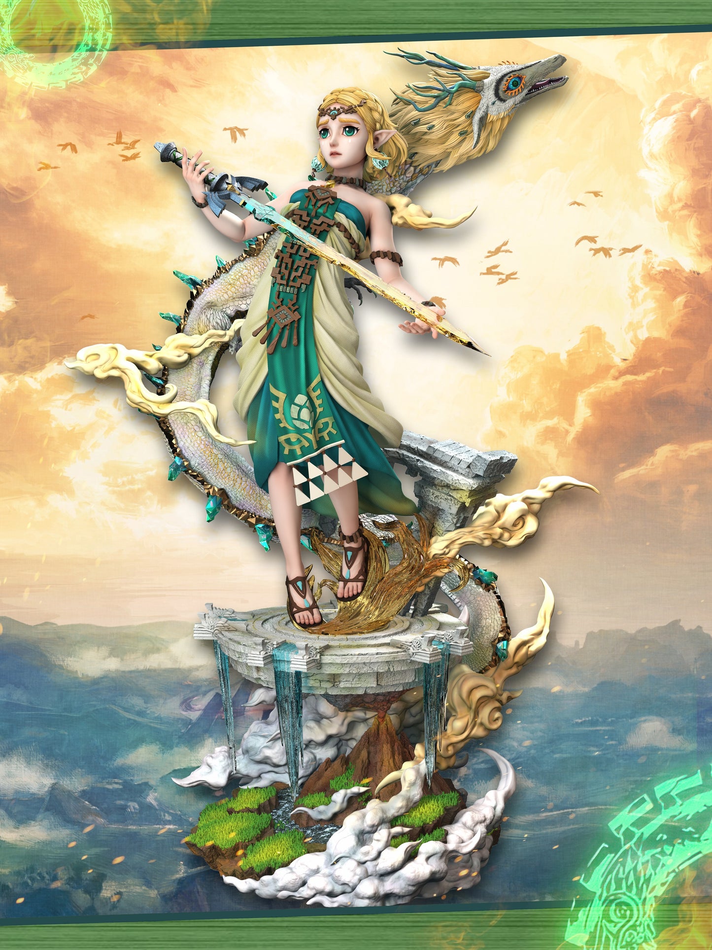 Hero Belief Studio X Hunter Fan Studio - Princess Zelda [PRE-ORDER CLOSED]