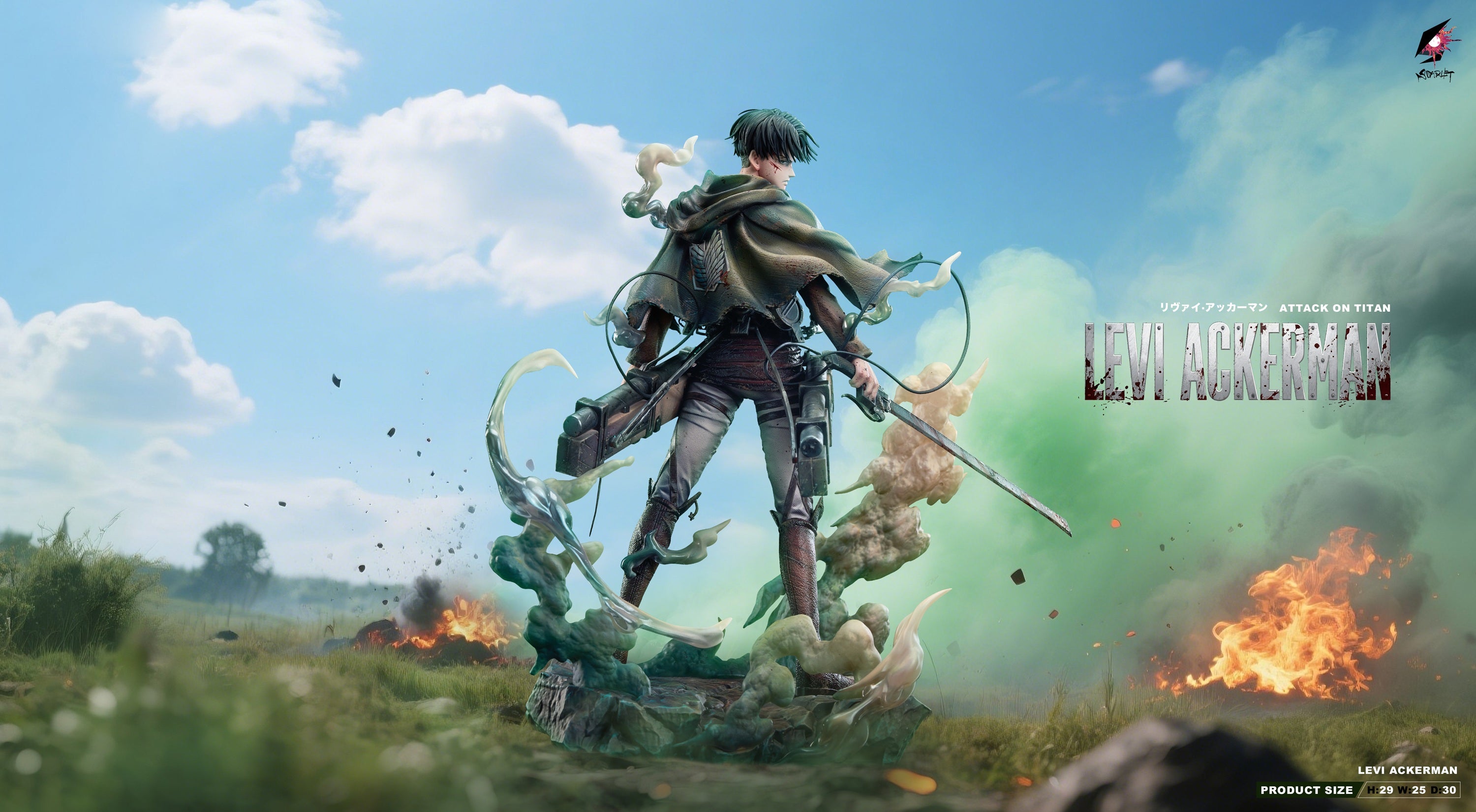 Scarlet Studio - Levi Ackerman [PRE-ORDER CLOSED] – GK Collectors