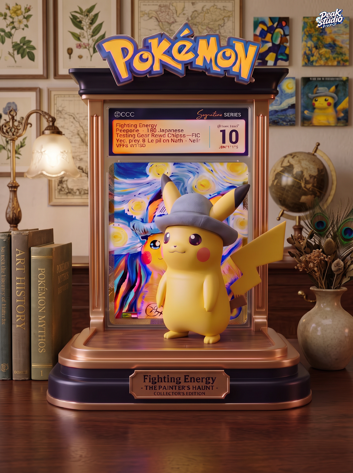 Peak Studio - Plkachu with Grey Felt Hat [PRE-ORDER]