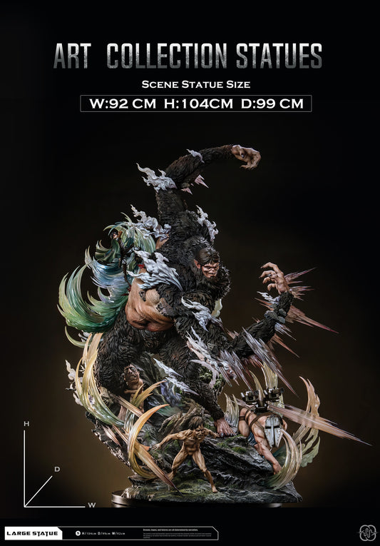 Hertz Studio - Beast Titan VS Levi Ackerman [PRE-ORDER]
