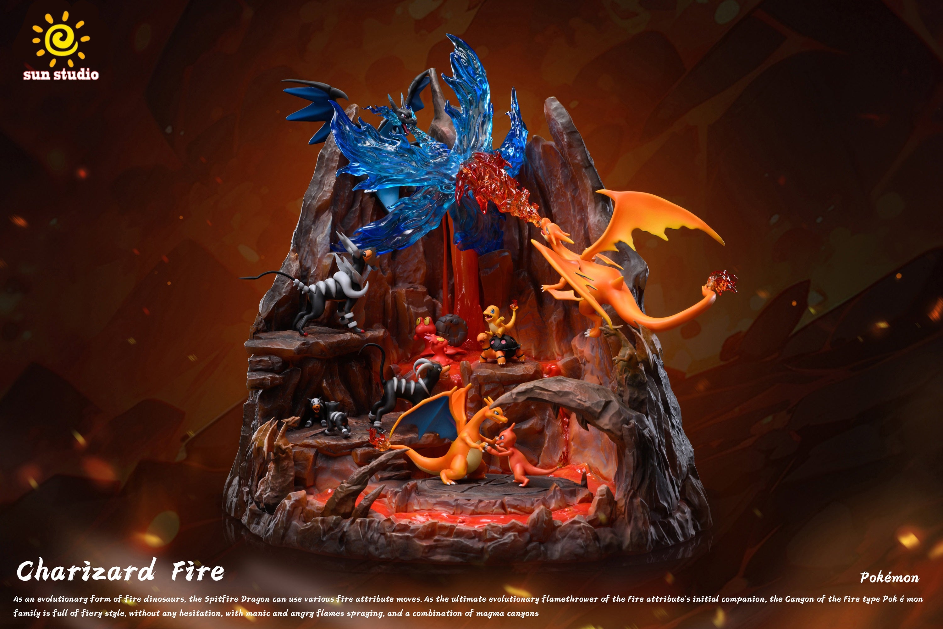 Sun Studio - Charizard Evolution Series [PRE-ORDER CLOSED] – GK Collectors