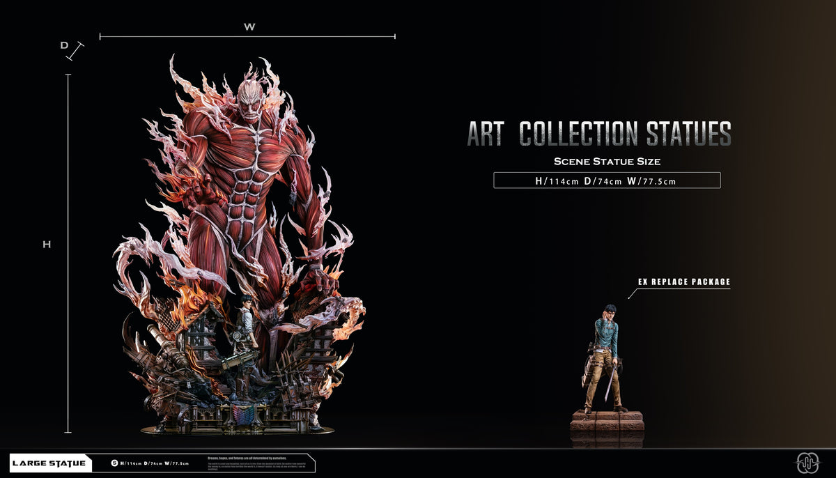 Hertz Studio - Bertolt Hoover and Colossal Titan [PRE-ORDER]