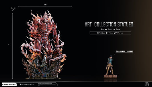 Hertz Studio - Bertolt Hoover and Colossal Titan [PRE-ORDER]