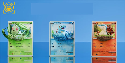 GEISHA - Card Series Chikorita Cyndaquil Totodile [PRE-ORDER]