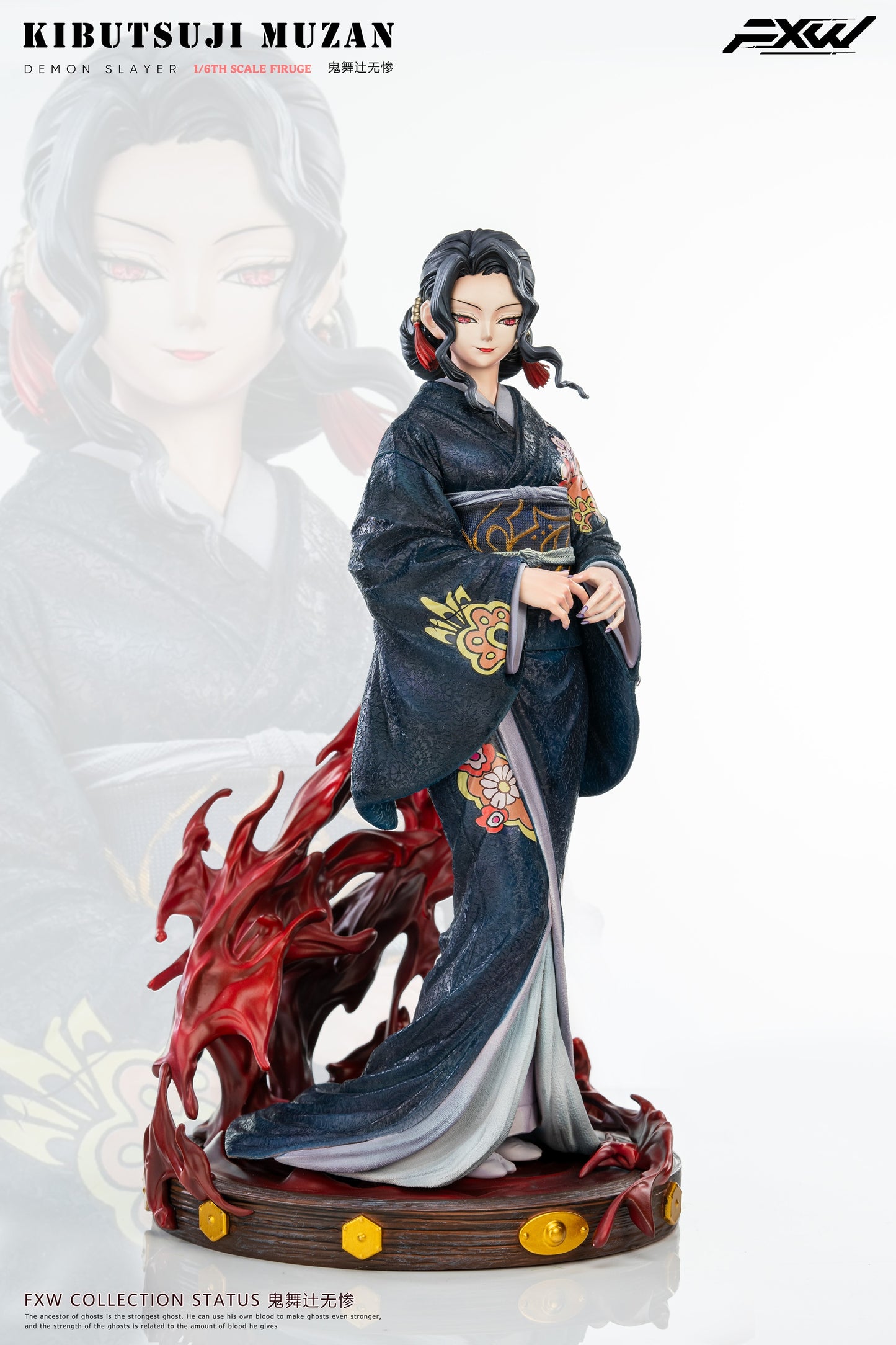 FXW Studios - Kibutsuji Muzan Female Form [PRE-ORDER]