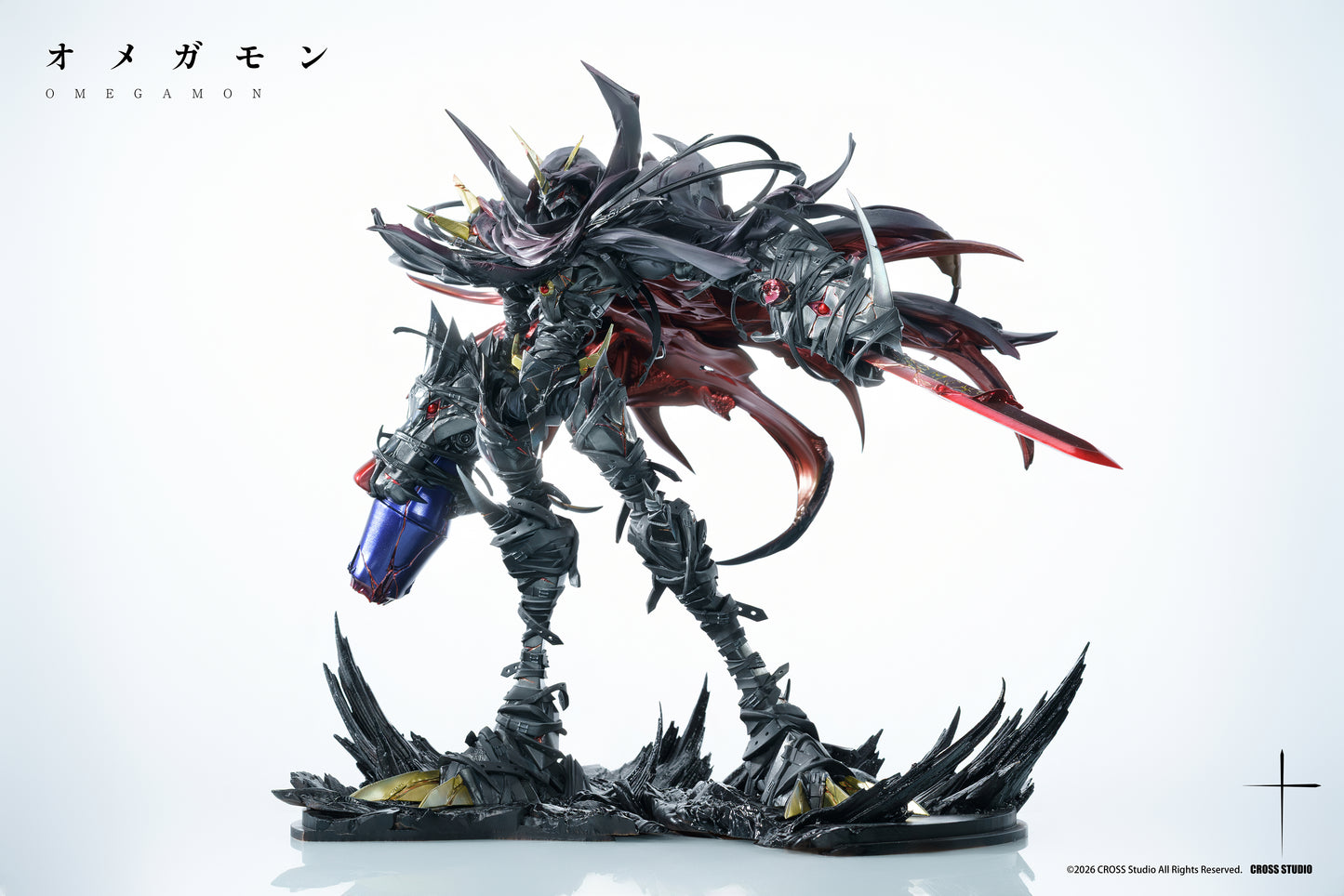 Cross Studio - Omegamon Zwart Defeat [PRE-ORDER]
