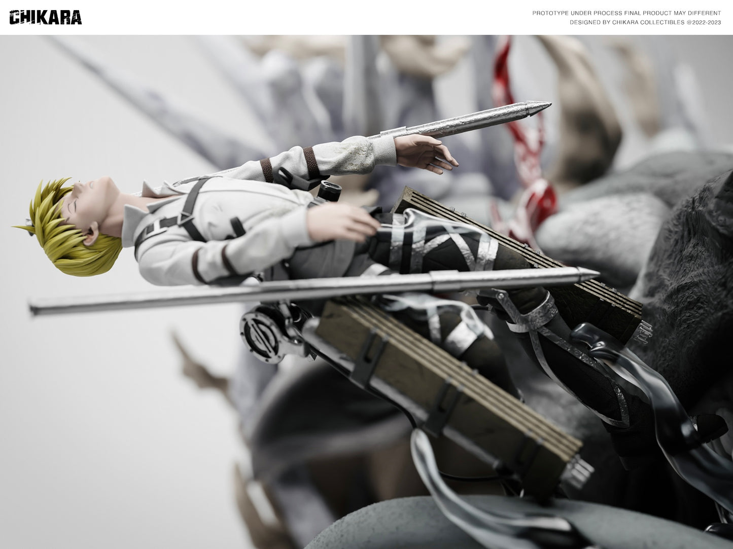 Chikara Studio - Mikasa Rescuing Armin [PRE-ORDER CLOSED]