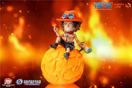 HAPPY LIFE - One Piece Ace Night Light (Licensed) [PRE-ORDER]