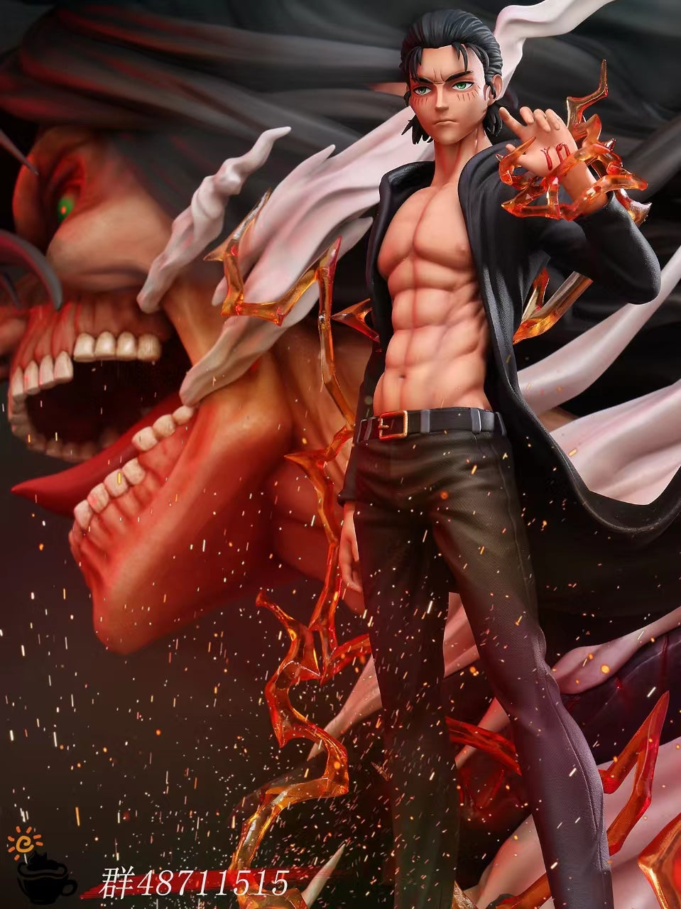 Fat Cat Studio - Eren and Attack Titan [PRE-ORDER CLOSED]