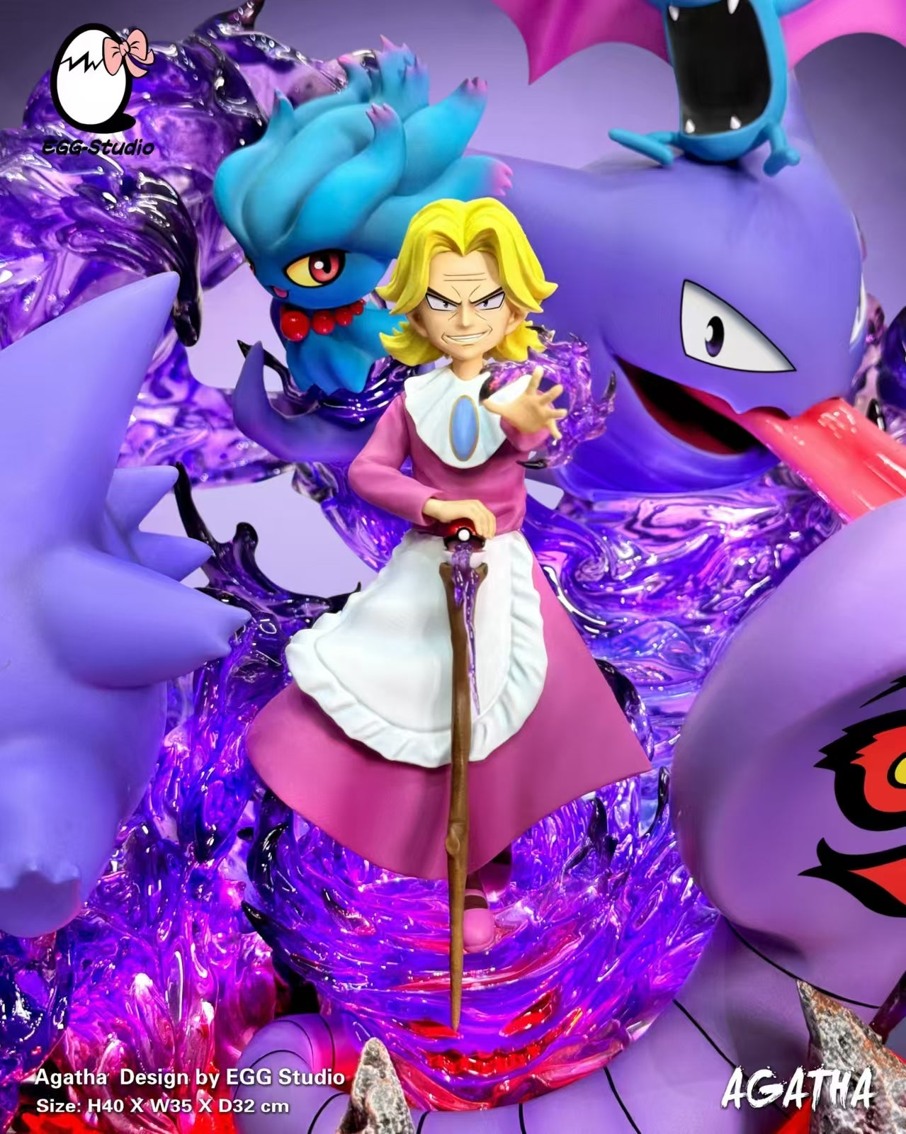 EGG Studio - Ghost Type Trainer Agatha [PRE-ORDER CLOSED]