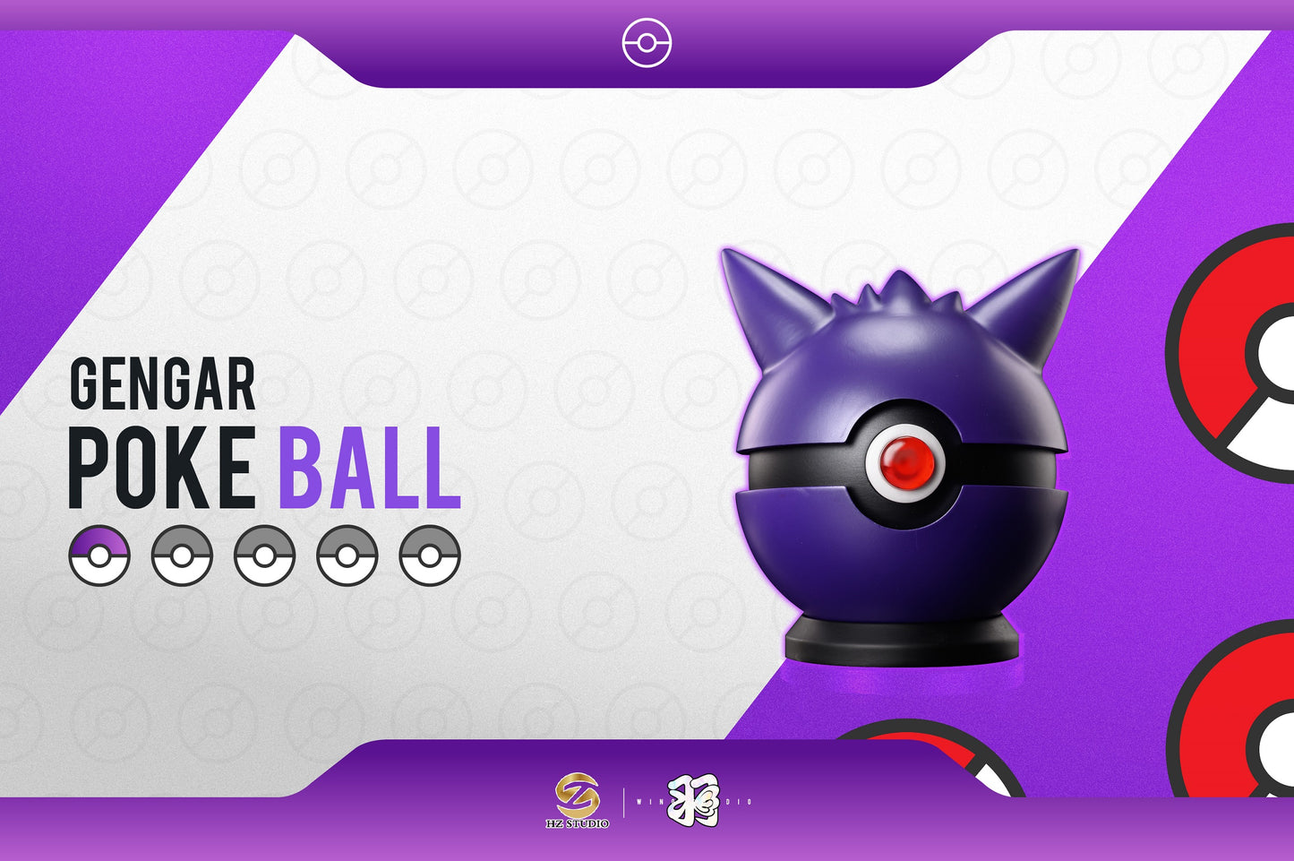 HZ Studio - Gengar Ball [PRE-ORDER CLOSED]
