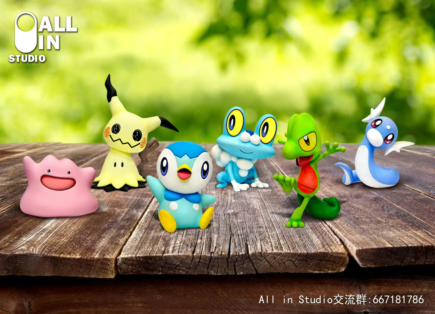 ALL IN Studio - Treecko [PRE-ORDER CLOSED]