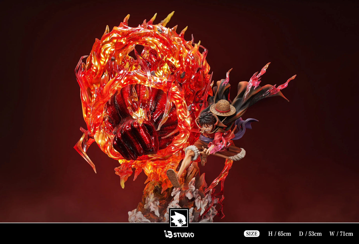 LB Studios - Red Roc Luffy [PRE-ORDER CLOSED]