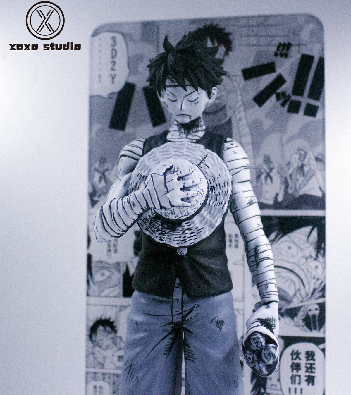 XOXO Studio - Black and White Comic Series Luffy [PRE-ORDER]