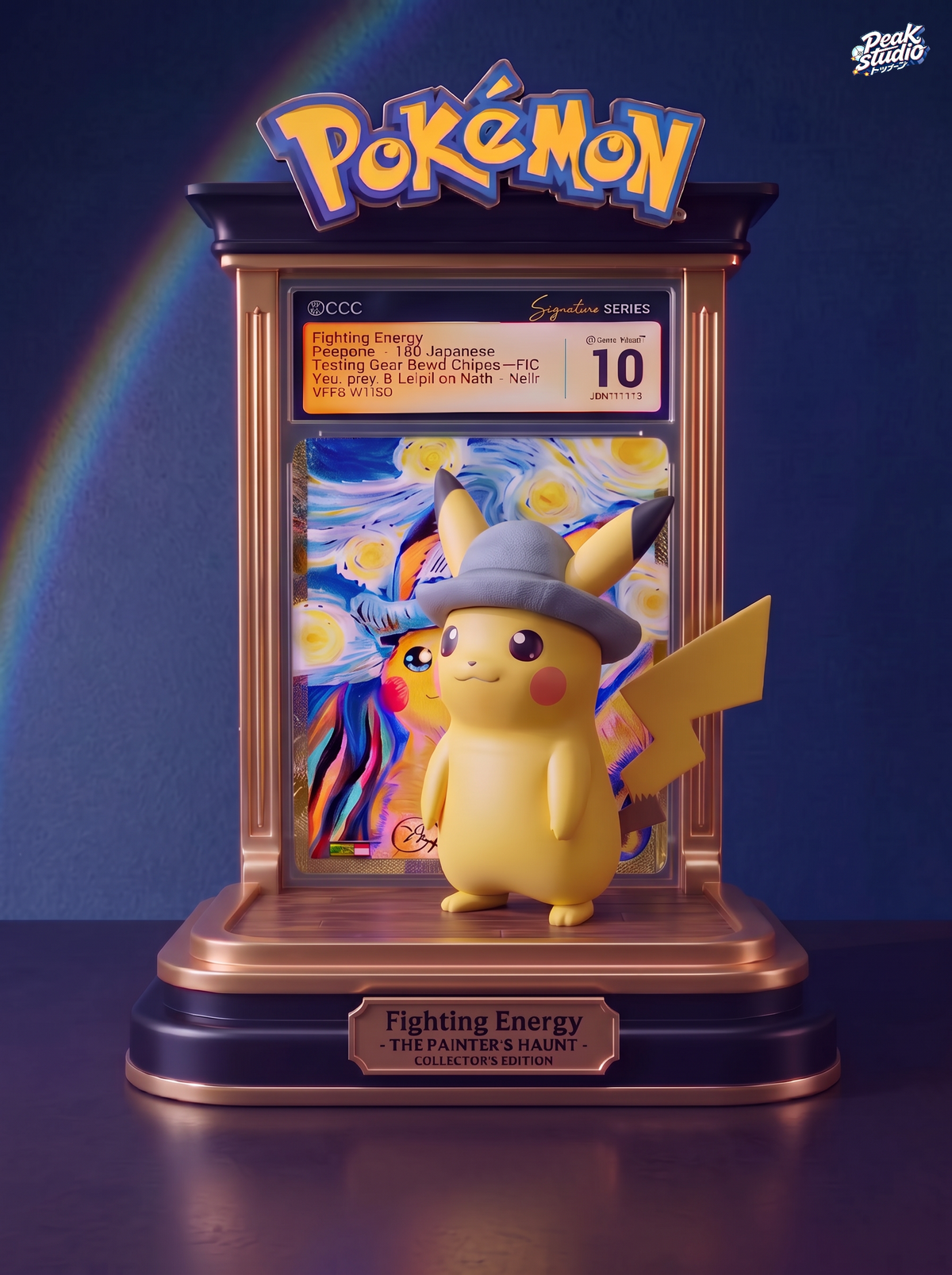 Peak Studio - Plkachu with Grey Felt Hat [PRE-ORDER]
