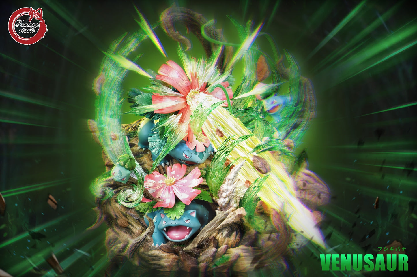 Fantasy Studio - Venusaur Evolution Series [PRE-ORDER CLOSED]