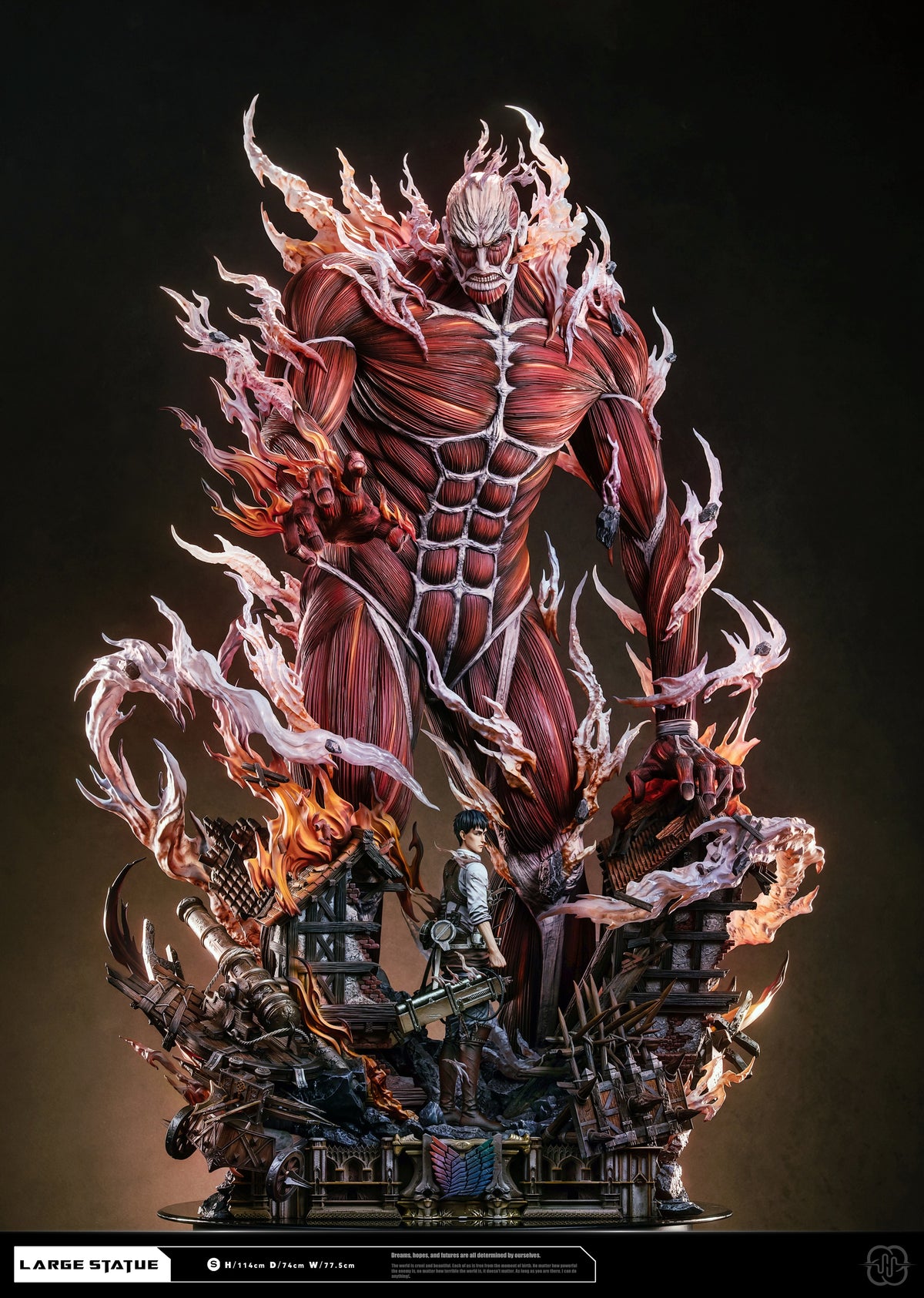 Hertz Studio - Bertolt Hoover and Colossal Titan [PRE-ORDER]