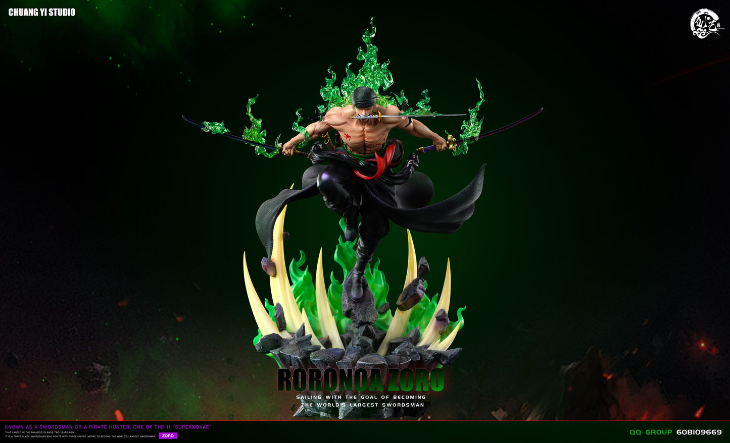 Chuang Yi Studio - Three Sword Style Zoro [PRE-ORDER CLOSED]