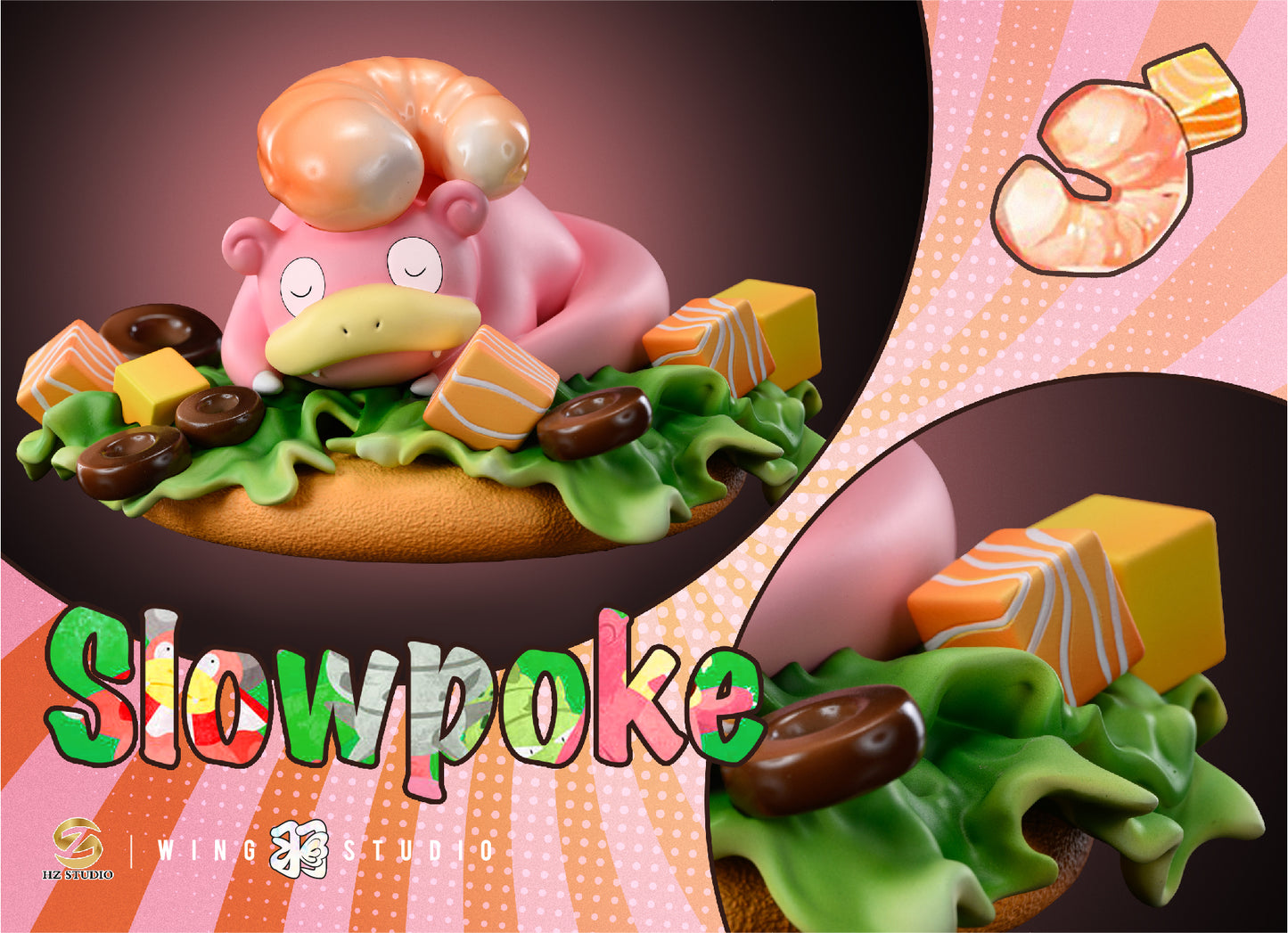 HZ Studio - Food Series Sandwich Slowpoke [PRE-ORDER]
