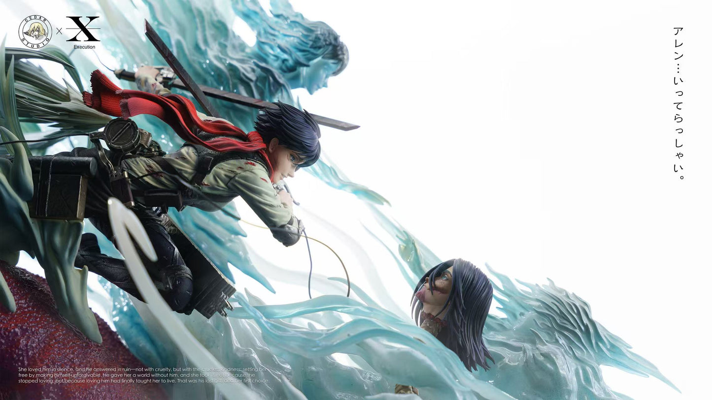 Execution Studio X Cedar Studio - Goodbye Eren (Mikasa VS Eren) [PRE-ORDER]