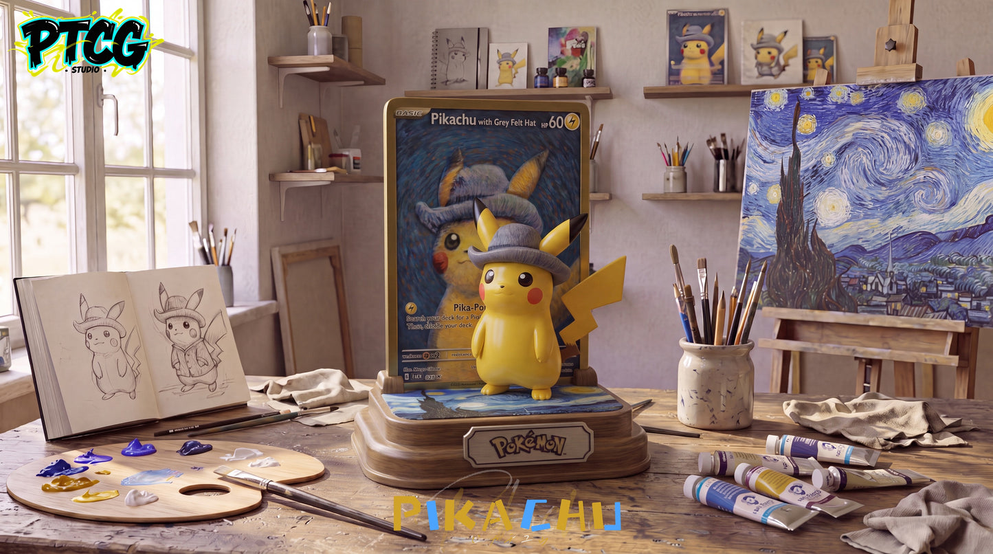PTCG Studio - Plkachu with Grey Felt Hat [PRE-ORDER]