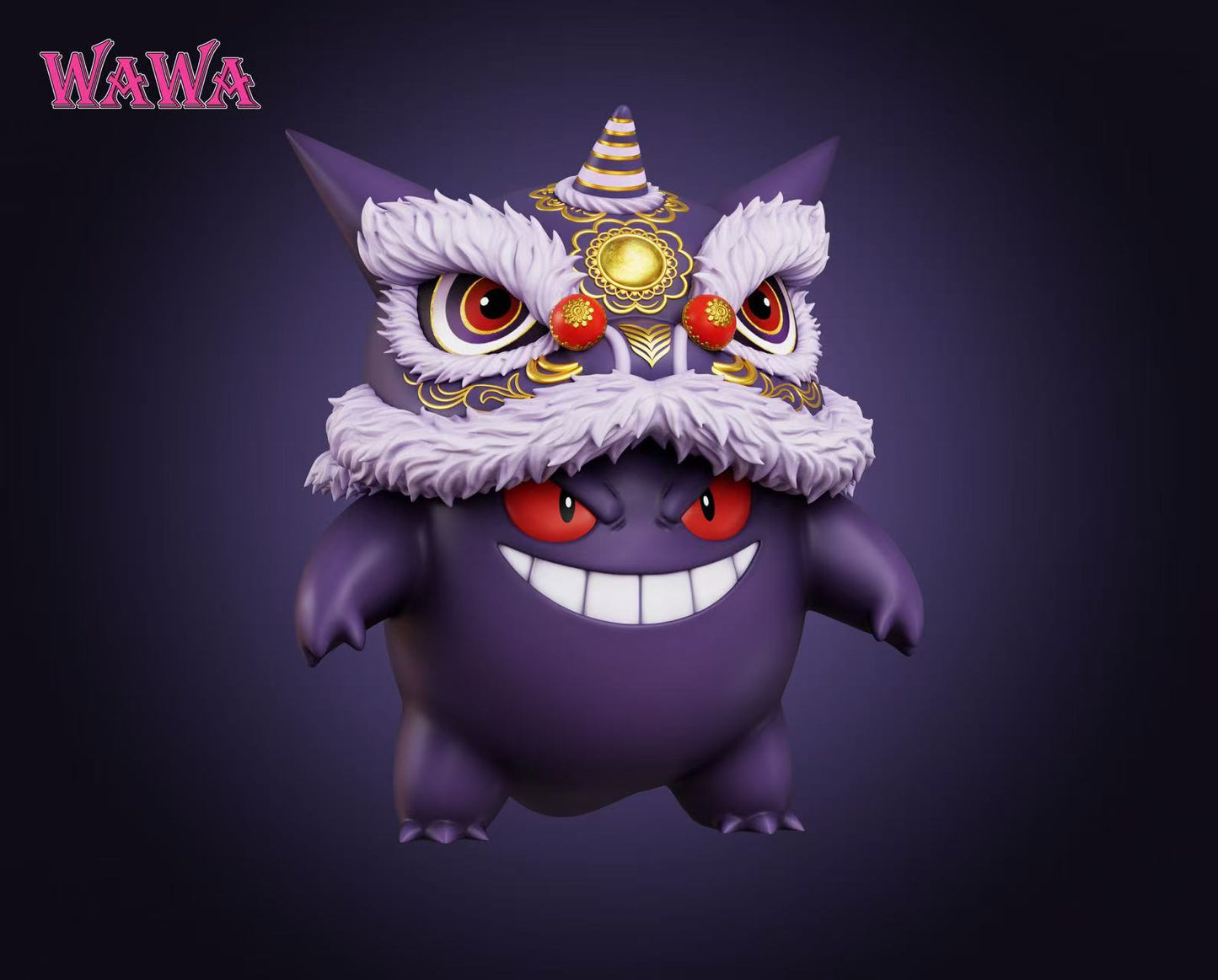 WAWA Studio - Lion Dance Gengar [PRE-ORDER]
