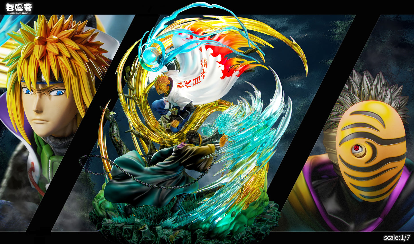 White Noise Studio - Namikaze Minato VS Obito [PRE-ORDER CLOSED]