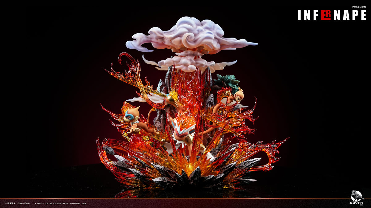 Raven Studio - Infernape Evolution Series [PRE-ORDER]