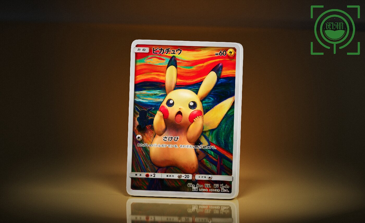 GEISHA - Card Series Screaming Plkachu [PRE-ORDER]