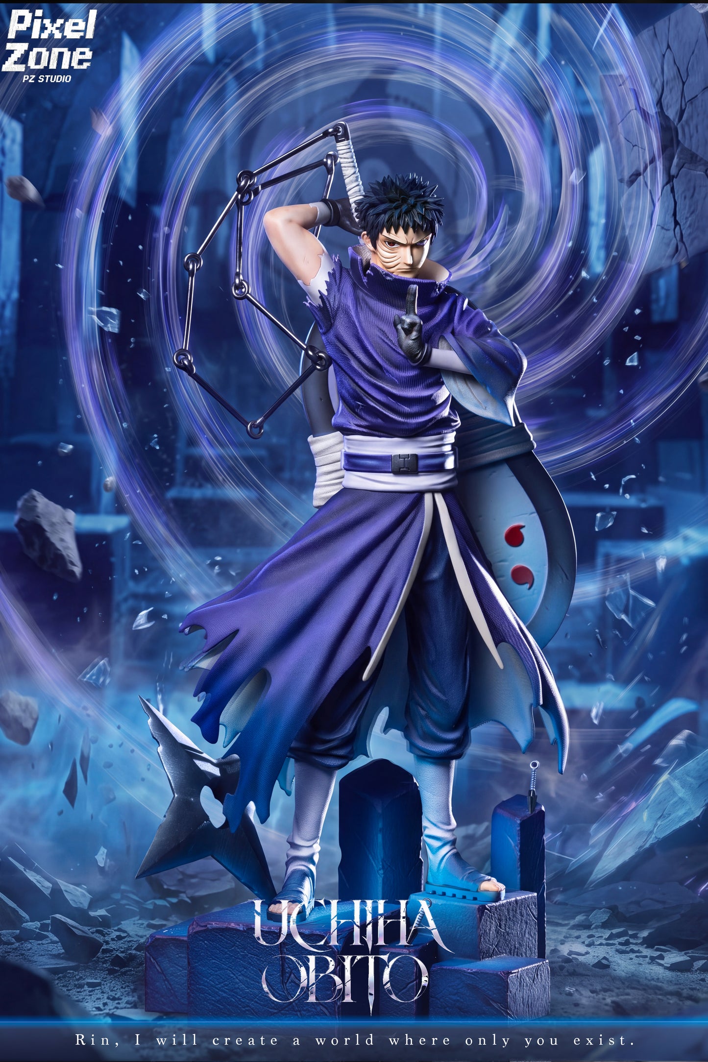Pixel Zone Studio - Uchiha Obito [PRE-ORDER]