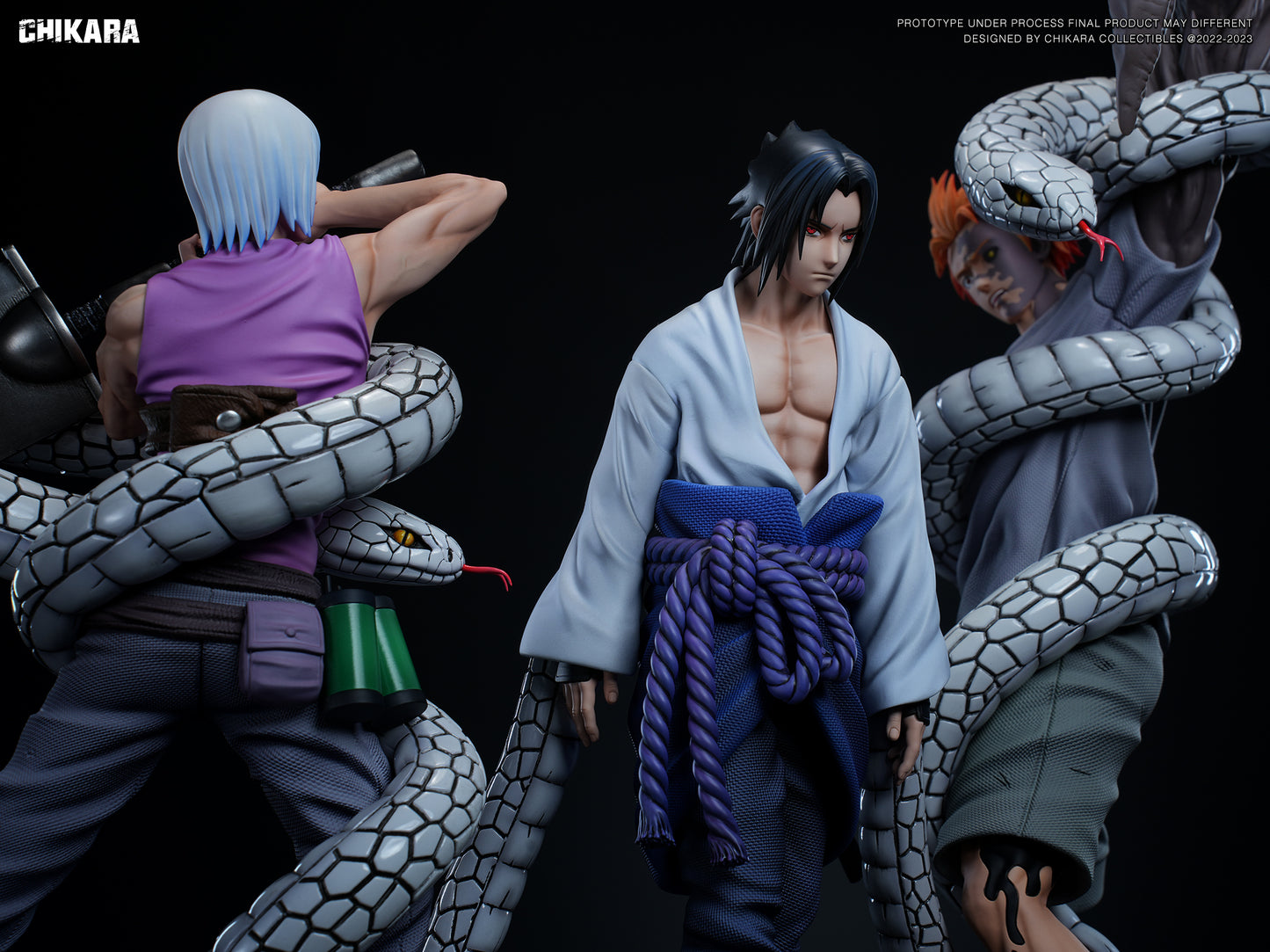 Chikara Studio - Sasuke VS Suigetsu and Jugo [PRE-ORDER CLOSED]
