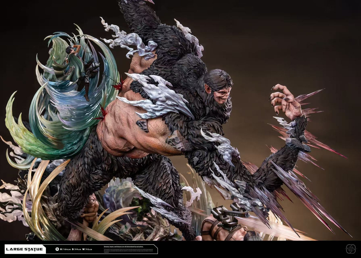 Hertz Studio - Beast Titan VS Levi Ackerman [PRE-ORDER]