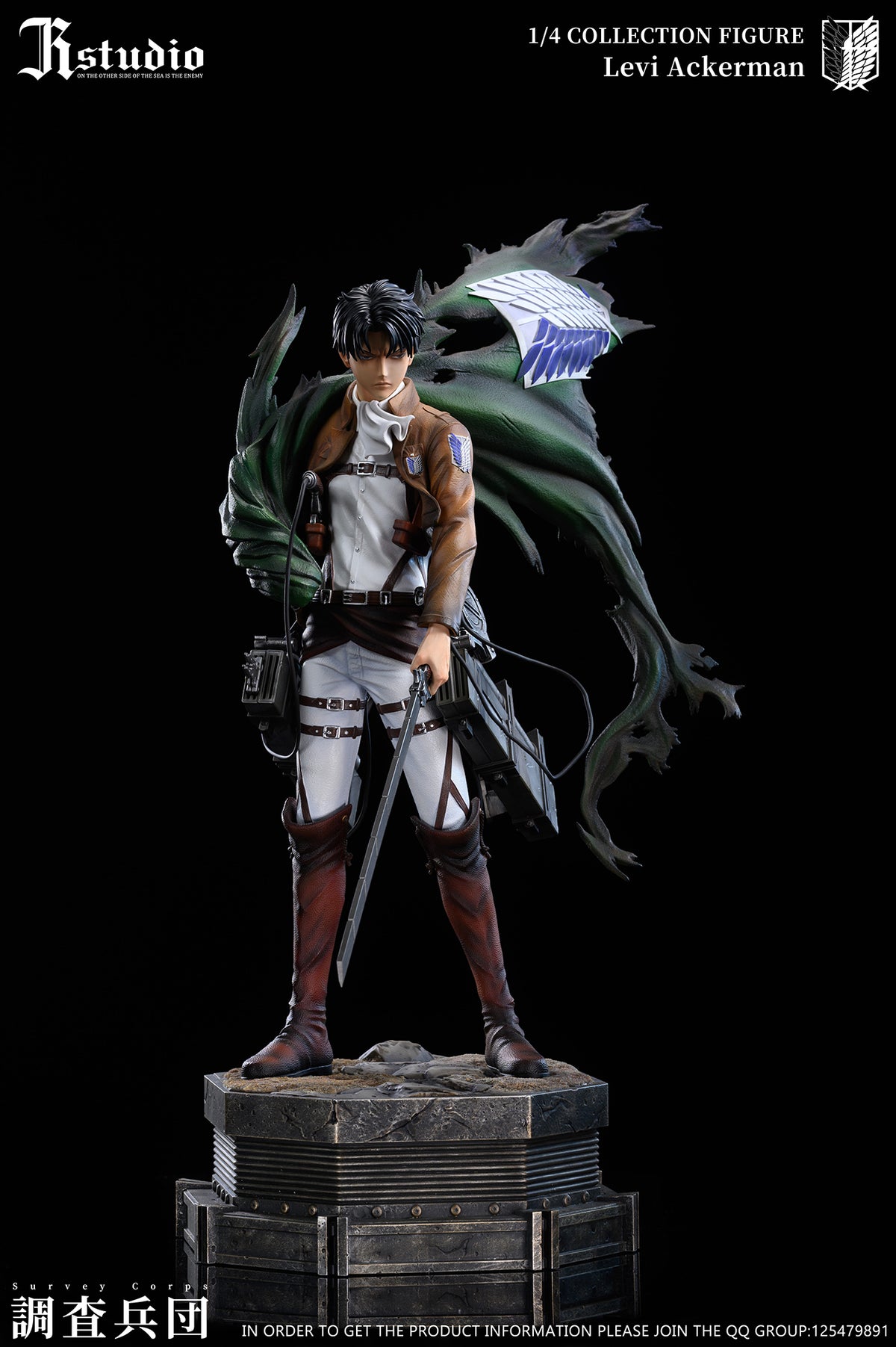 JR Studio - Levi Ackerman [PRE-ORDER CLOSED] – GK Collectors