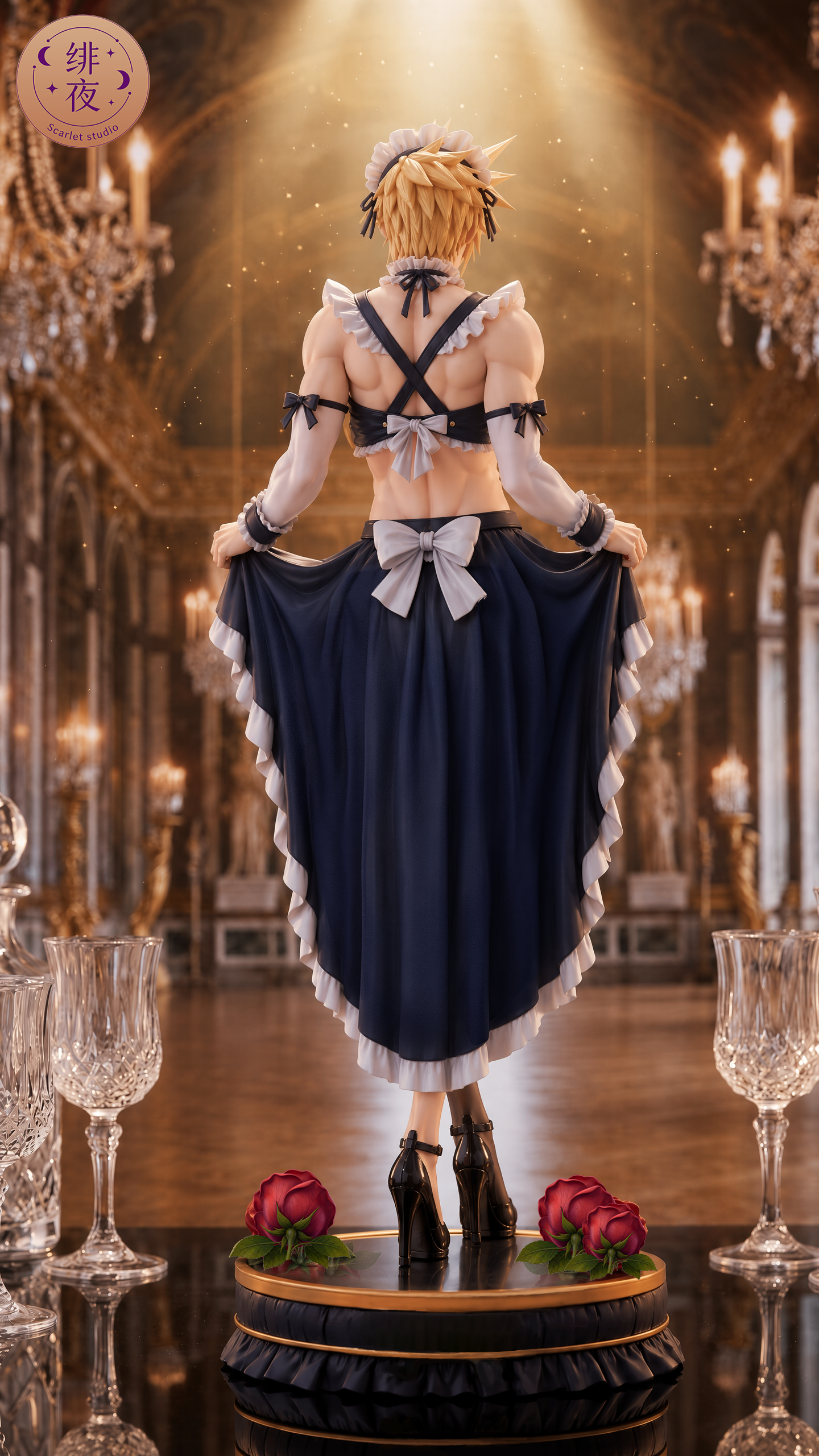 Scarlet Studio - Maid Costume Series Cloud Strife [PRE-ORDER]