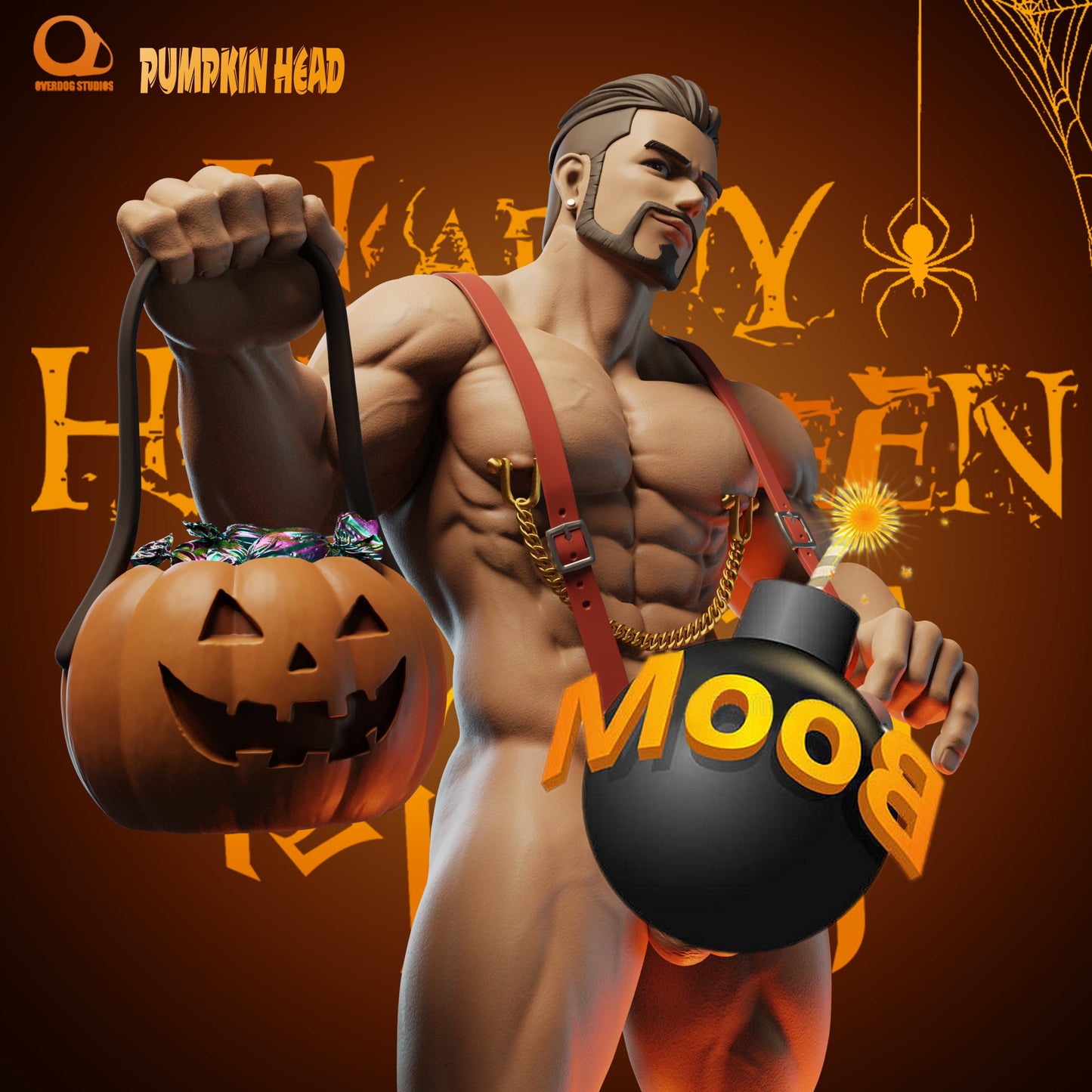 Over Dog Studio - Halloween Themed Professor Turo [IN-STOCK]