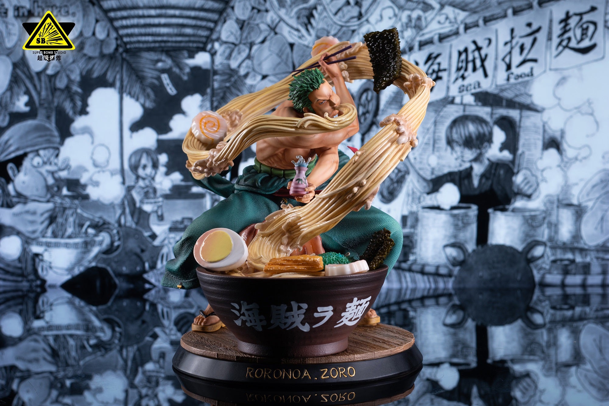 Super Bomb Studio - Zoro Eating Ramen [IN-STOCK] – GK Collectors