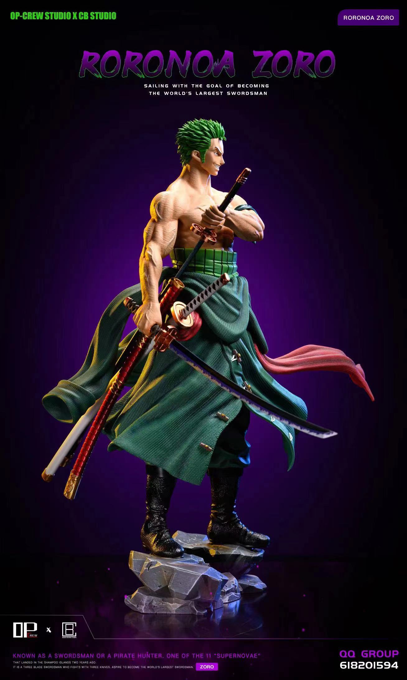 OP Crew X Cousin Brother - Zoro [PRE-ORDER CLOSED] – GK Collectors