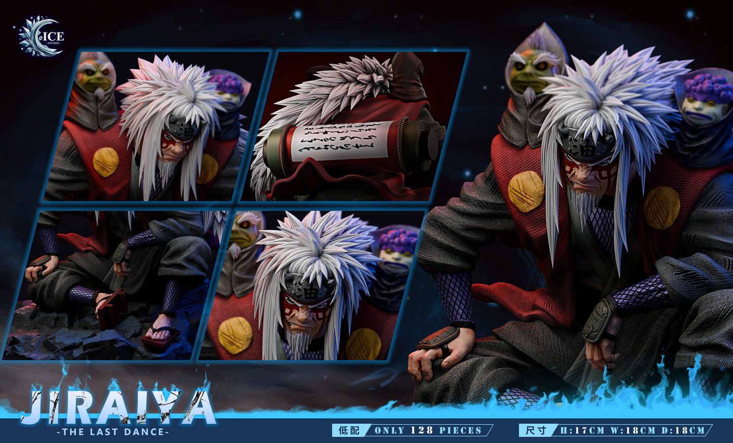 Ice Studio - Jiraiya and Gamaken [PRE-ORDER CLOSED]