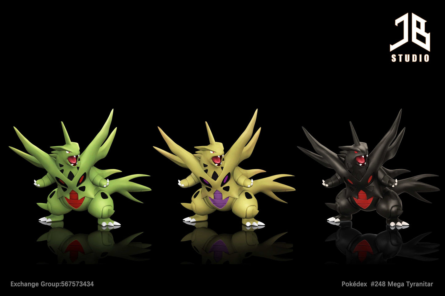 JB Studio - Mega Tyranitar [PRE-ORDER CLOSED]