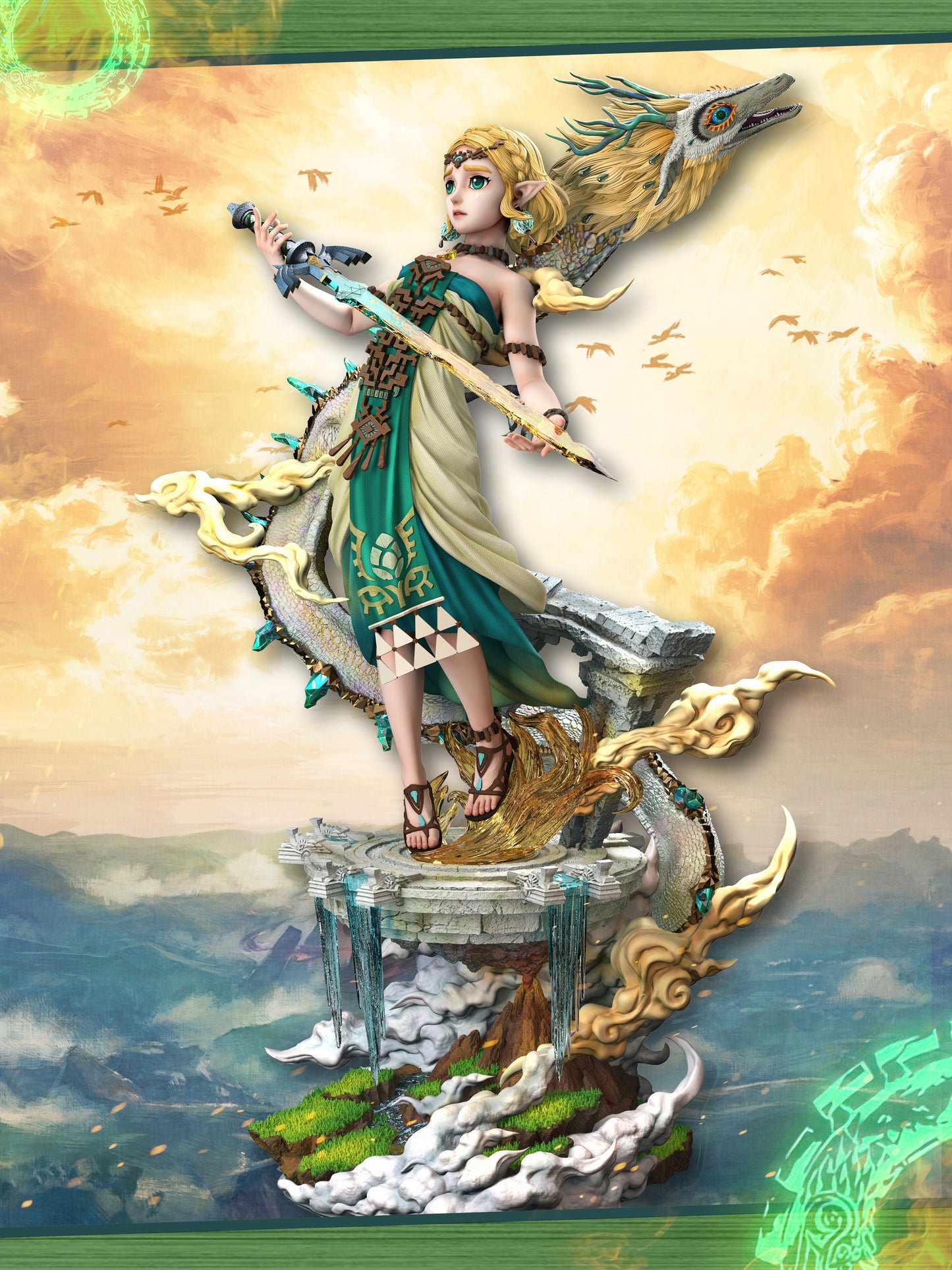 Hero Belief Studio X Hunter Fan Studio - Princess Zelda [PRE-ORDER CLOSED]