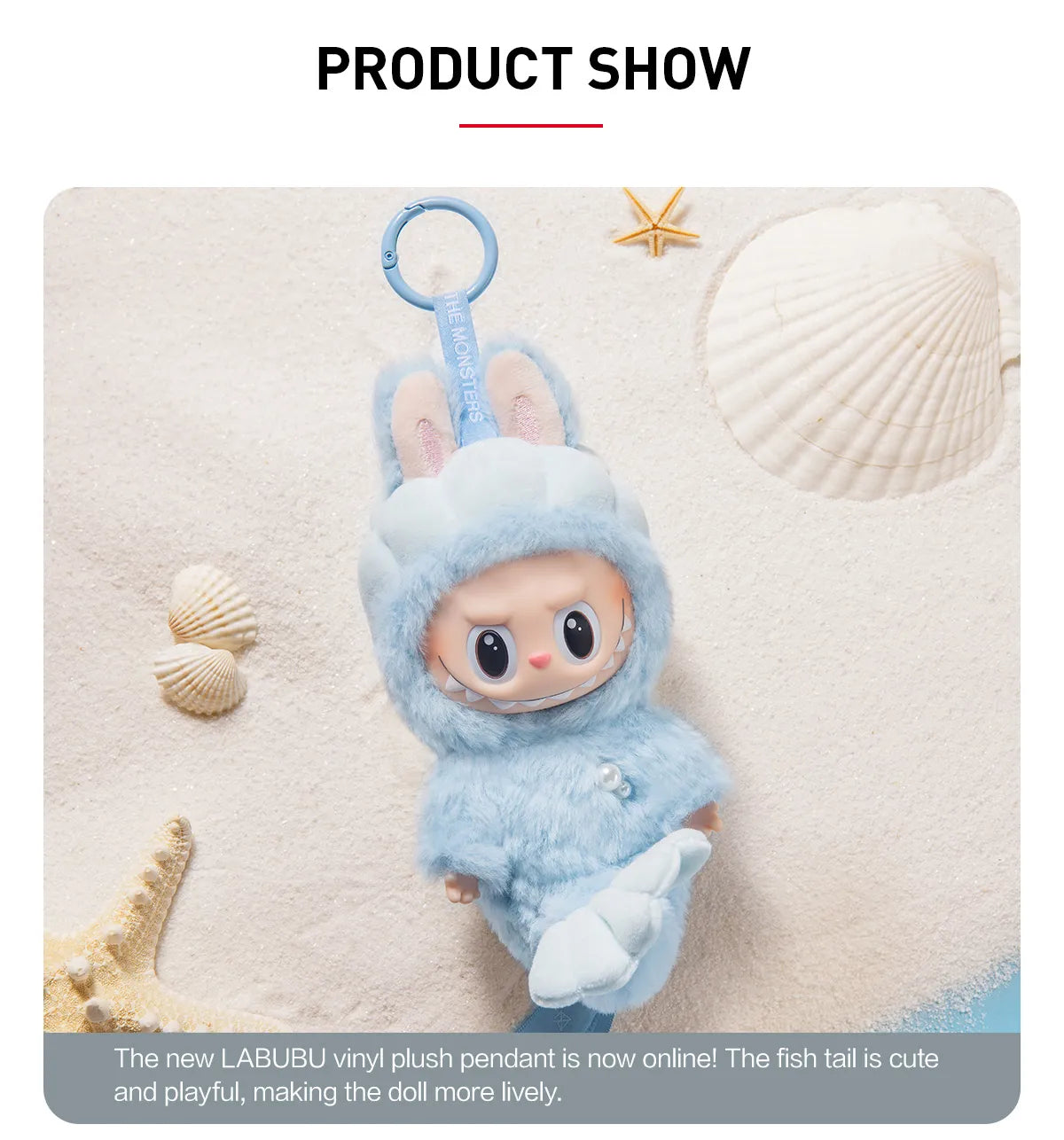 POP MART - THE MONSTER HIDE AND SEEK SINGAPORE EXCLUSIVE SERIES - Vinyl Plush Doll Pendant [IN-STOCK]