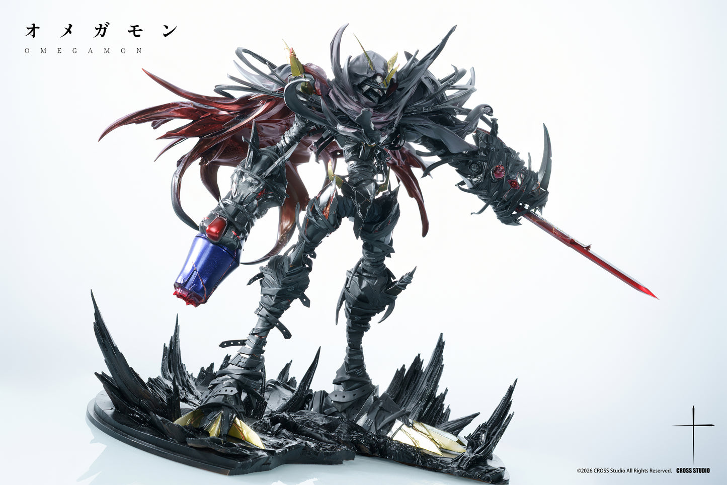 Cross Studio - Omegamon Zwart Defeat [PRE-ORDER]