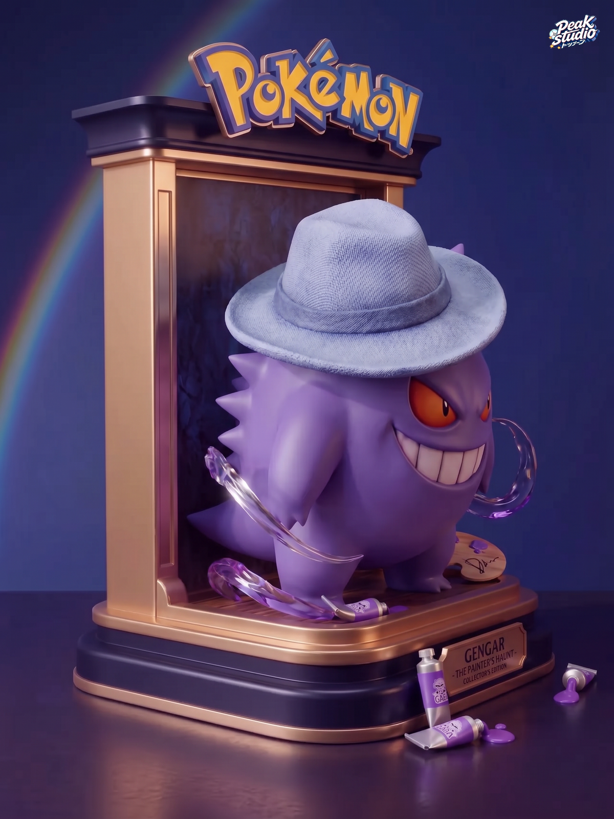 Peak Studio - Gengar with Grey Felt Hat [PRE-ORDER]