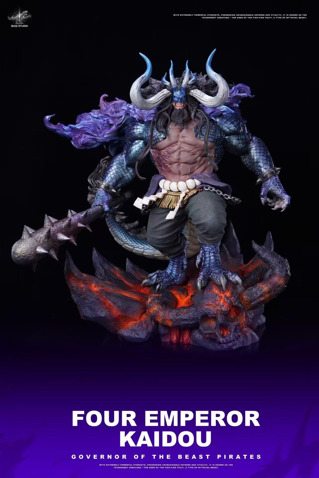 Ba Qi Studio - Kaido Human Beast Form [PRE-ORDER]
