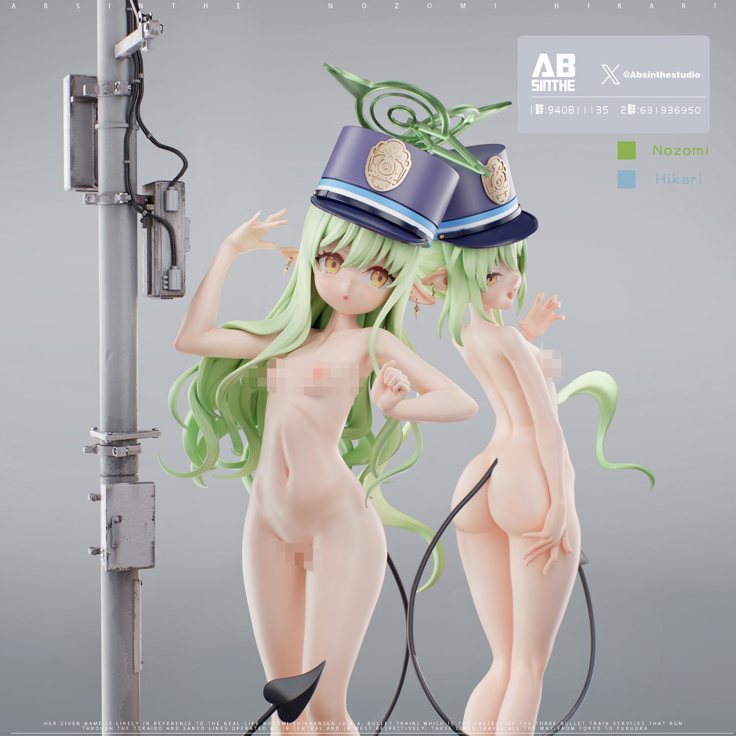 ABsinthe Studio - Nozomi and Hikari [PRE-ORDER CLOSED]