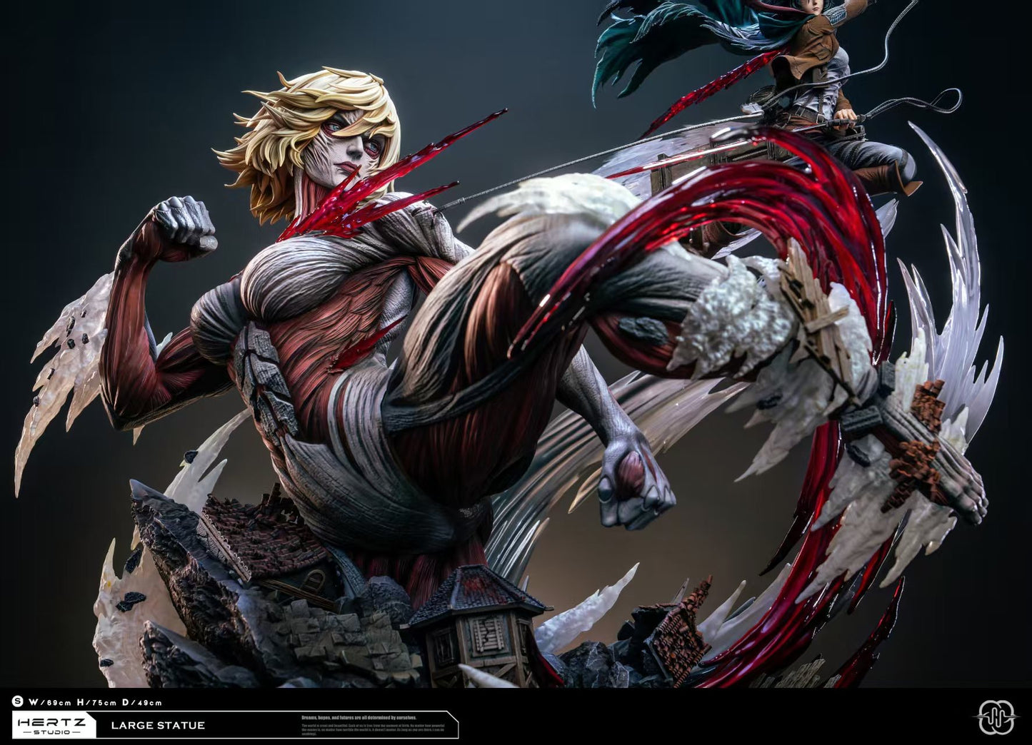 Hertz Studio - Mikasa VS Female Titan [PRE-ORDER]