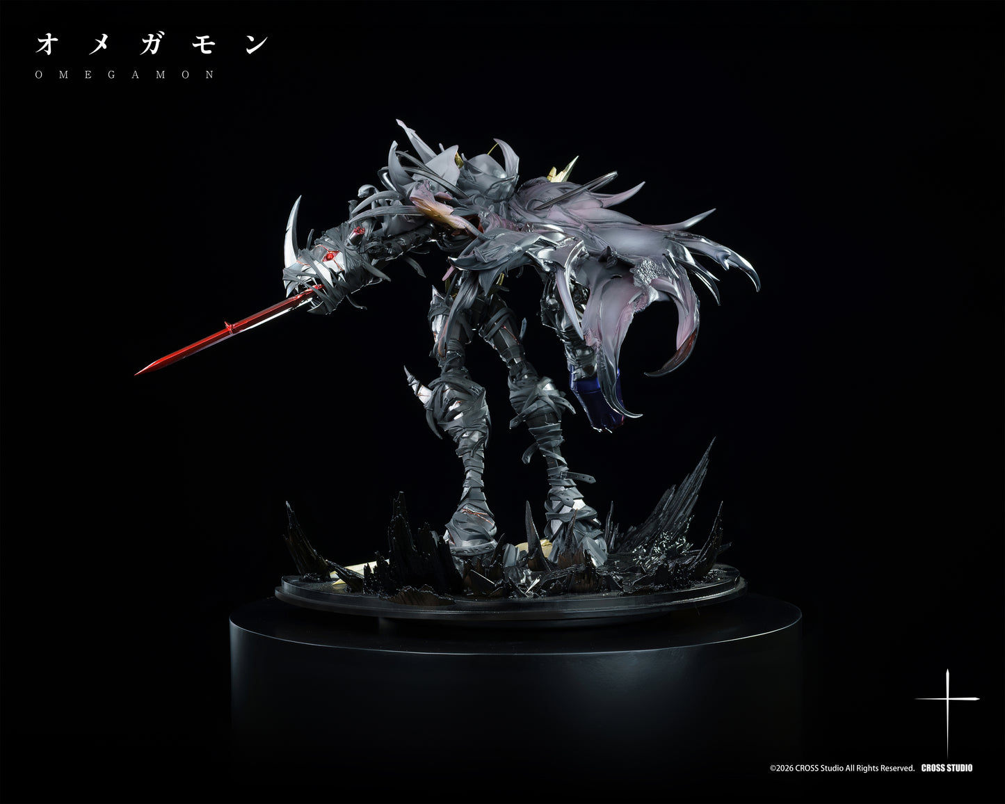 Cross Studio - Omegamon Zwart Defeat [PRE-ORDER]