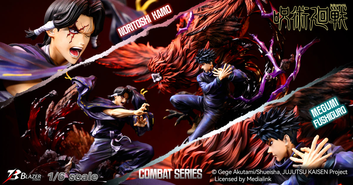 Blazer Studio X - Jujutsu Kaisen Combat Series Fushiguro Megumi and Kamo Noritoshi (Licensed) [PRE-ORDER]