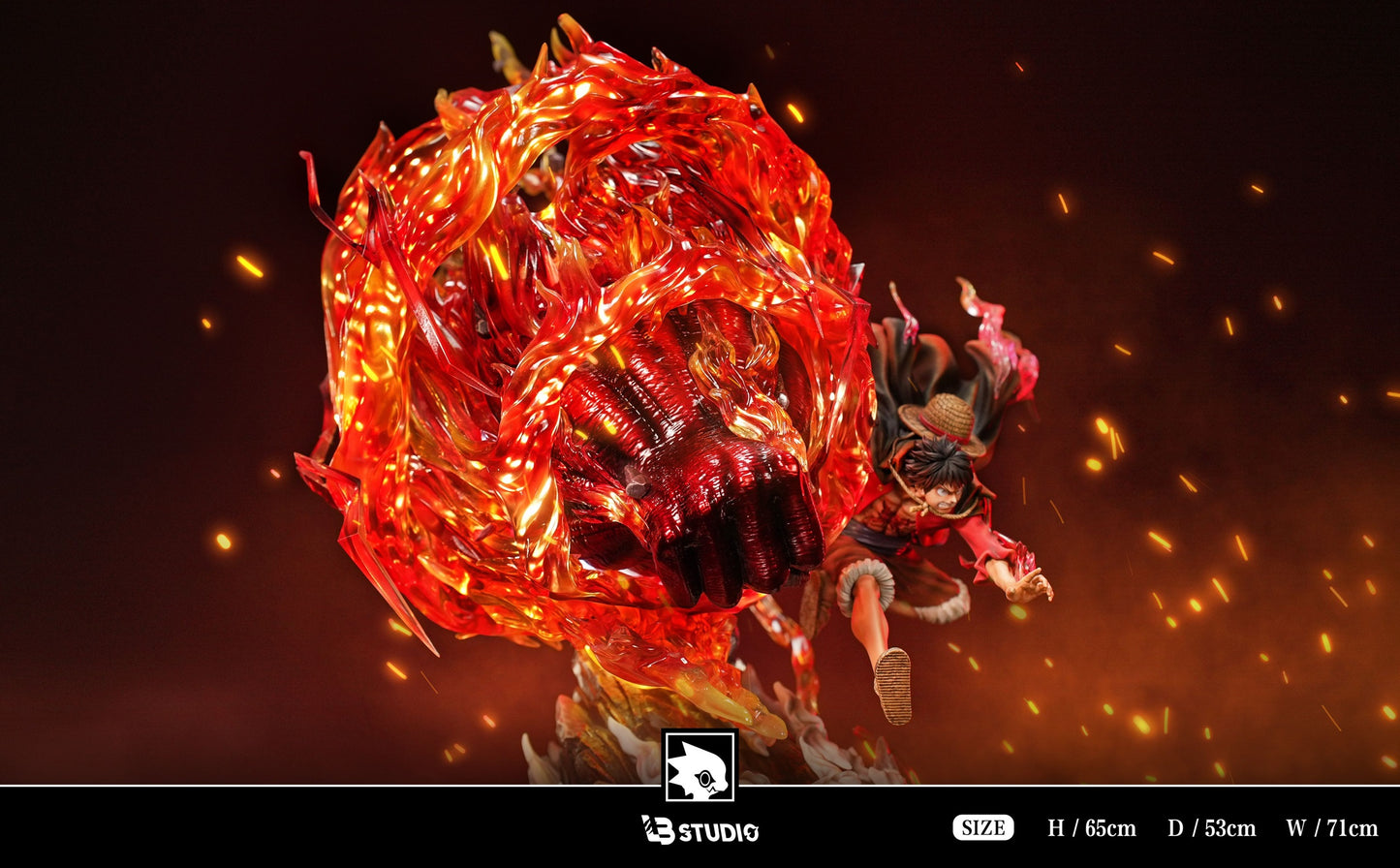 LB Studios - Red Roc Luffy [PRE-ORDER CLOSED]