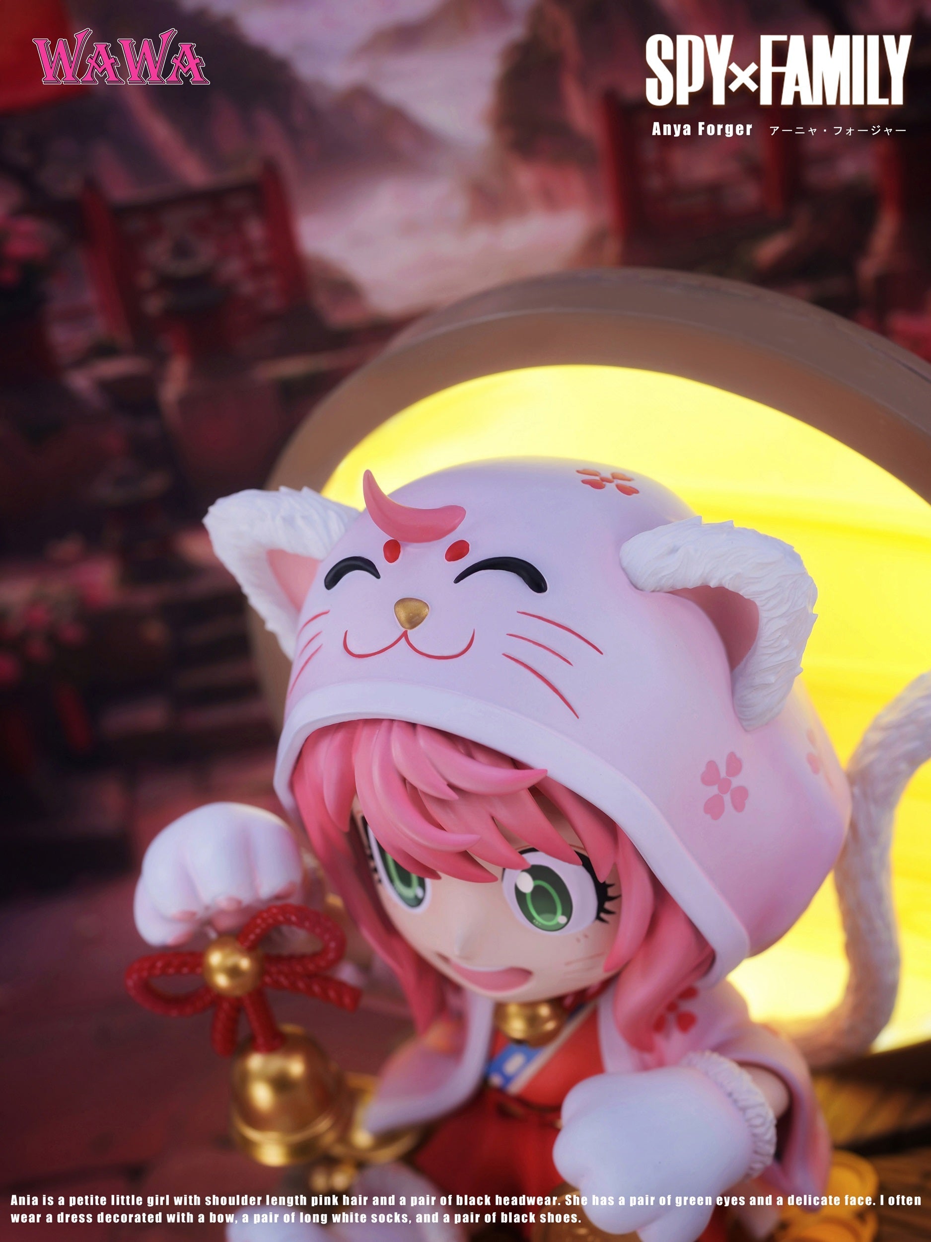 WAWA Studio - Anya cosplay Fortune Cat [PRE-ORDER CLOSED] – GK